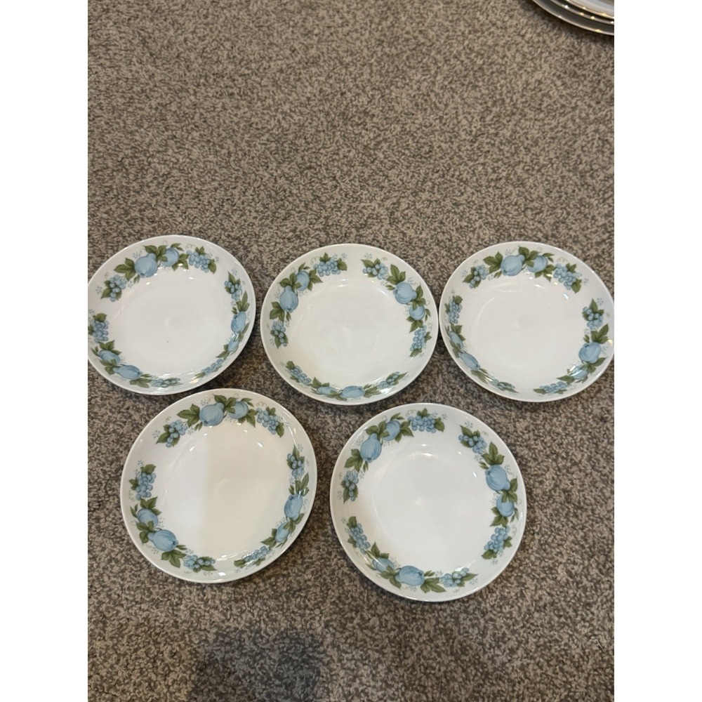 Noritake Blue Orchard  Fruit Plate‎